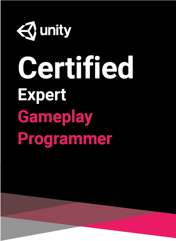 Unity Certified Gameplay Programmer - Unity Clipart (601x939), Png Download