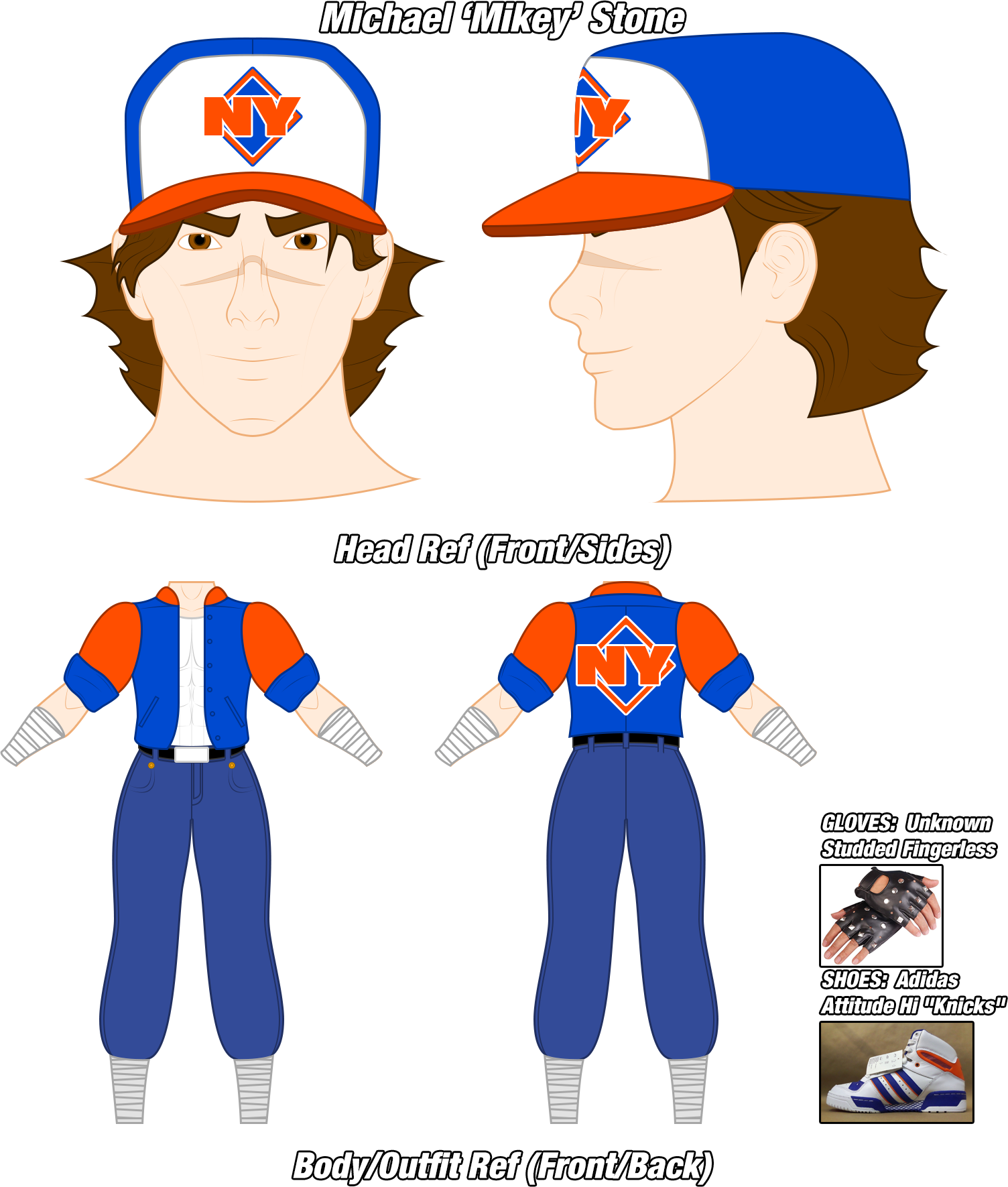 Bronx Brawler - Mikey Stone - Cartoon Clipart (1504x1771), Png Download