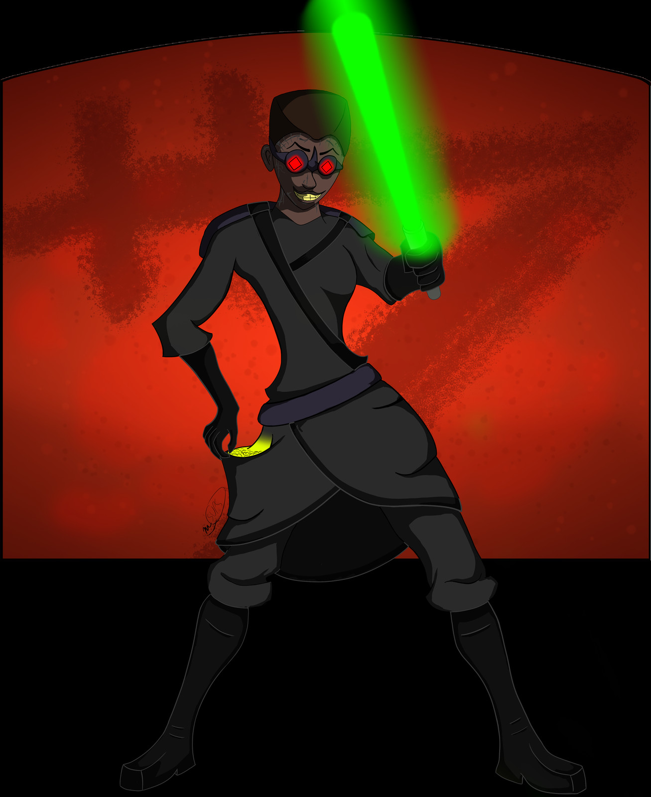Darth Pockets - Illustration Clipart (1307x1600), Png Download