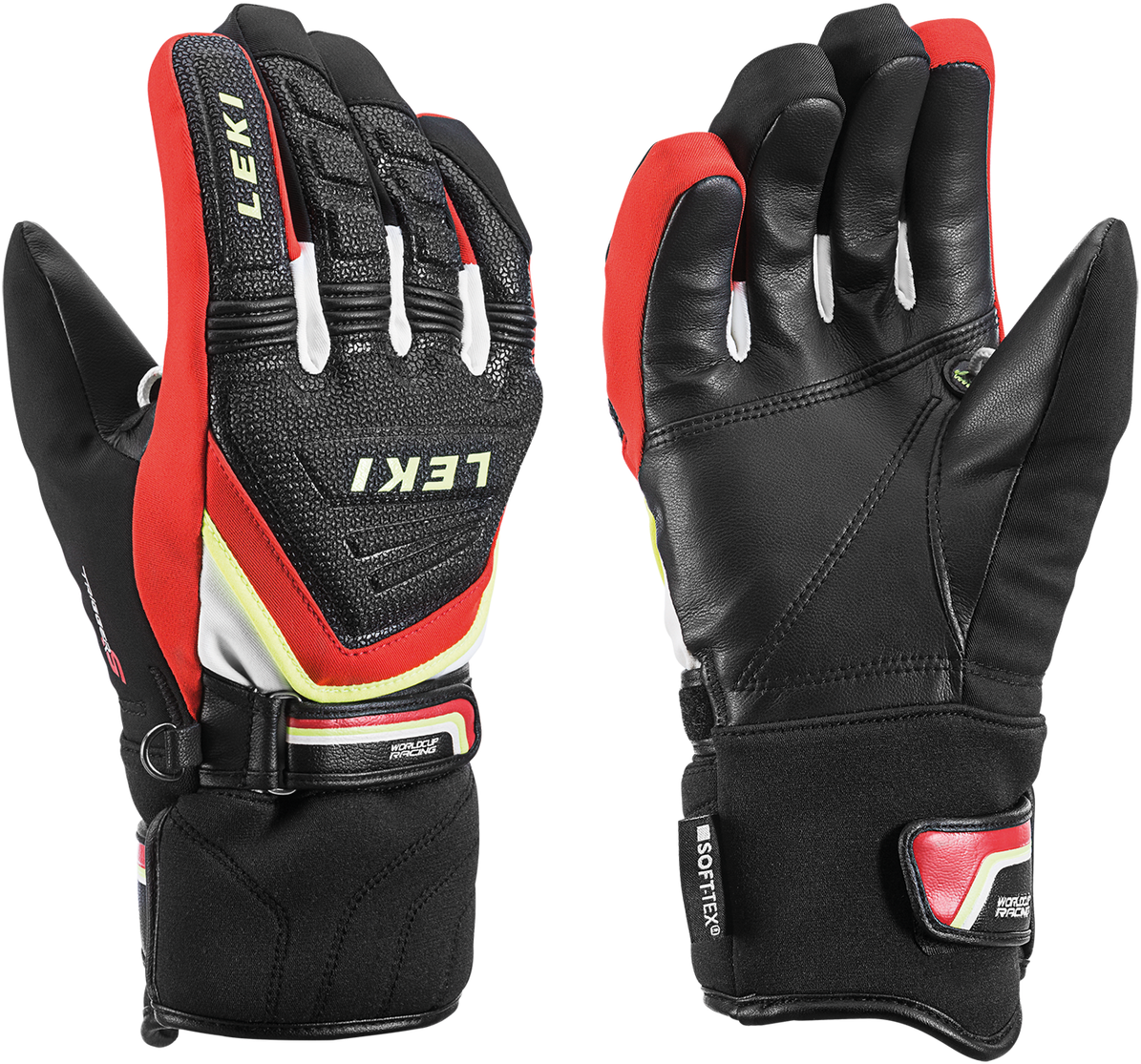 Leki Race Coach Tech S Jr Gloves - Leki Race Coach C Tech S Junior Clipart (1280x1280), Png Download