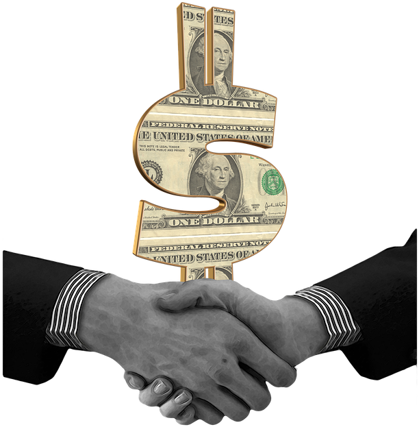 Dollar, Hands, Shake, Panama, Papers, Money, Finance - Dollar Bill Clipart (720x720), Png Download