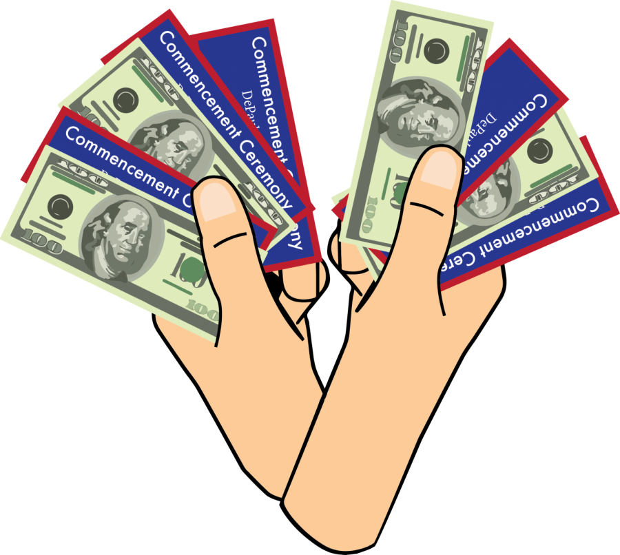 The Depaulia - Cash Clipart (900x806), Png Download