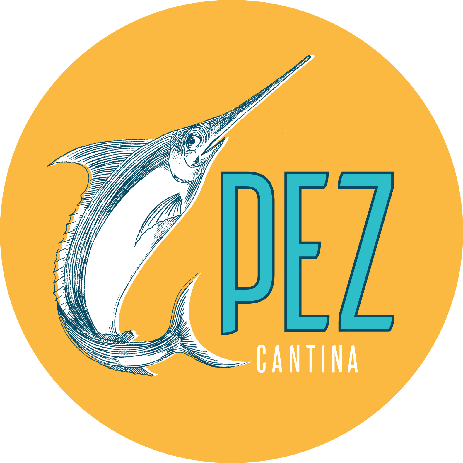 Pez Cantina - Pez Cantina Logo Clipart (1581x1581), Png Download