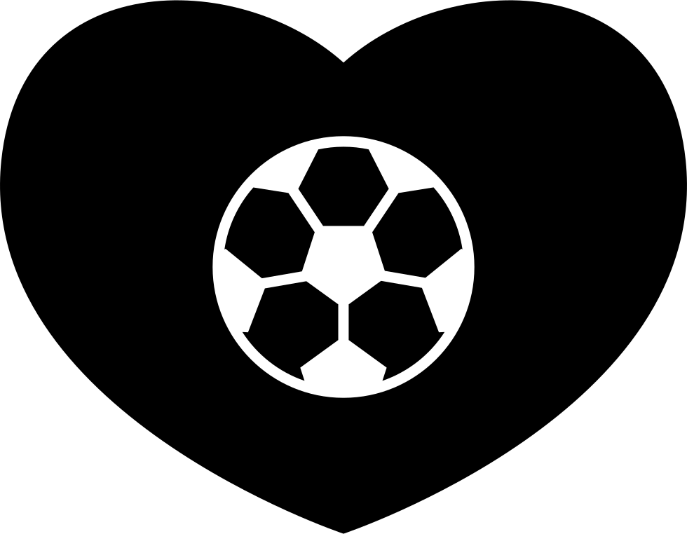 Football Heart Comments - Coração Com Pata De Cachorro Clipart (980x762), Png Download