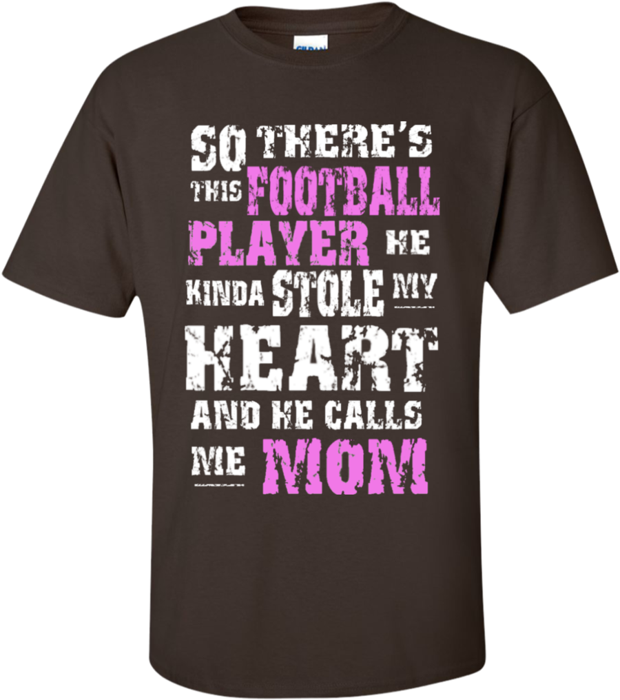 So There's This Football Player He Kinda Stole My Heart - Active Shirt Clipart (900x1016), Png Download