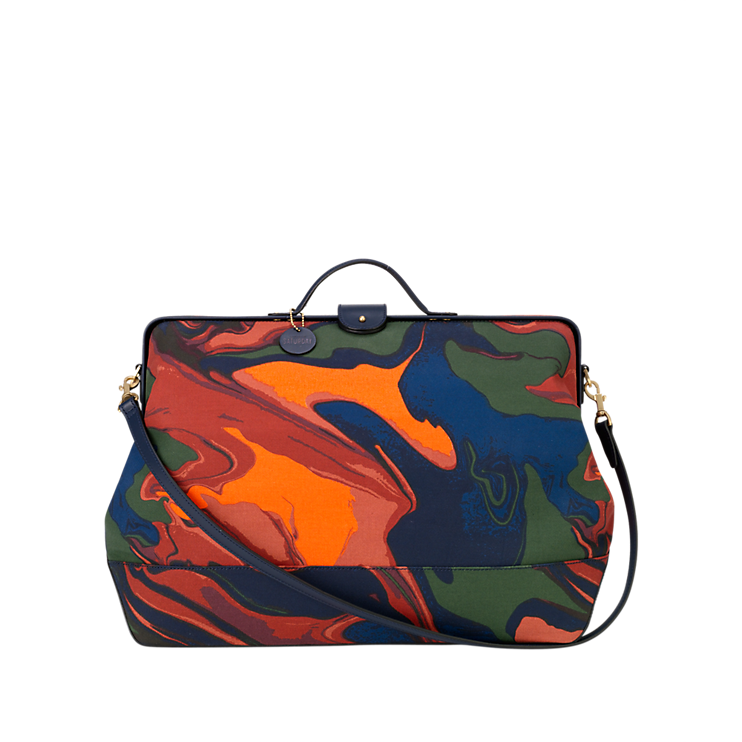Large Utility Bag In Hot Lava - Shoulder Bag Clipart (742x742), Png Download