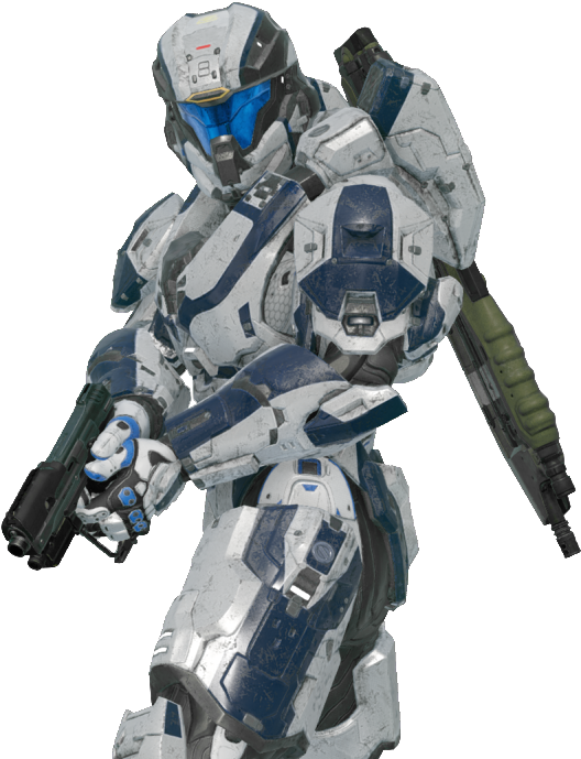 Halo 5 Png - Spartans De Halo 5 Clipart (624x720), Png Download