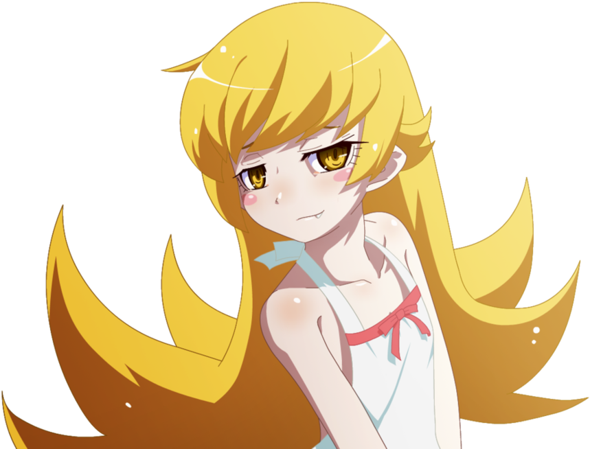 Shinobu Oshino Png - Oshino Shinobu Png Clipart (1182x676), Png Download