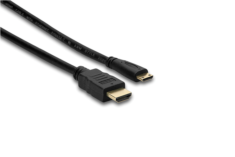 Hosa Hdmc-403 3' High Speed Hdmi Cable With Ethernet - Usb Cable Clipart (800x800), Png Download