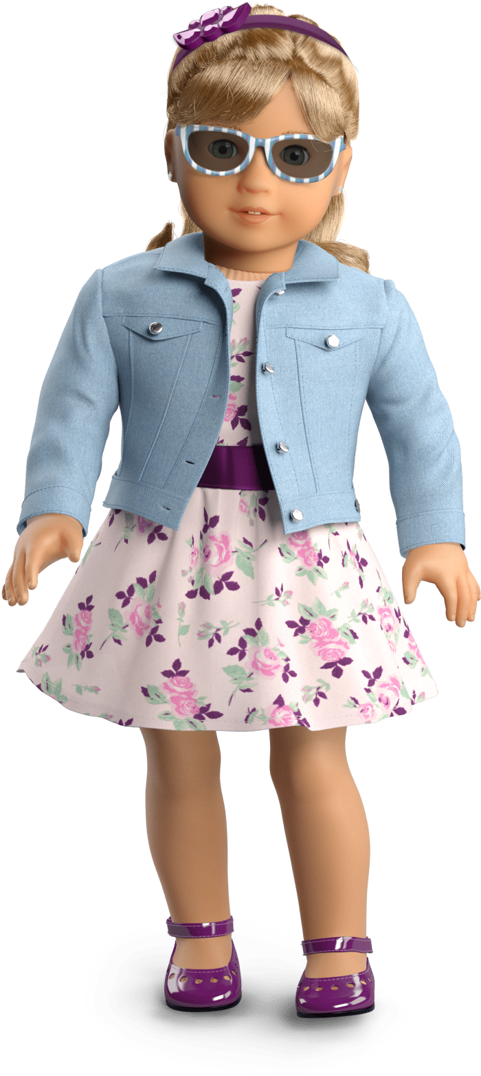 American Girl Create Your Own - Eliza American Girl Doll Clipart (1090x1800), Png Download