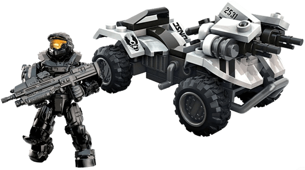 Toys - Noble 6 Halo Mega Bloks Clipart (600x600), Png Download