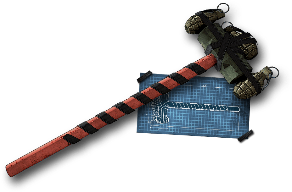 Dead Rising 3 Hammer Clipart (973x661), Png Download