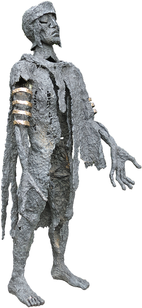 Varus Monument Bronze Statue - Figurine Clipart (675x1280), Png Download