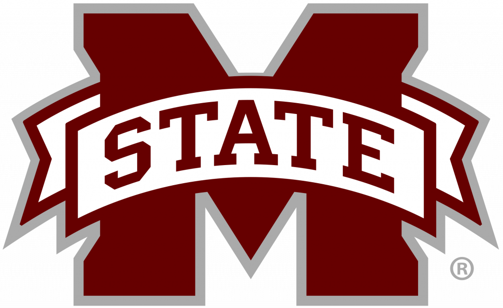 Mississippi State - Ms State Football Logo Clipart (1024x627), Png Download