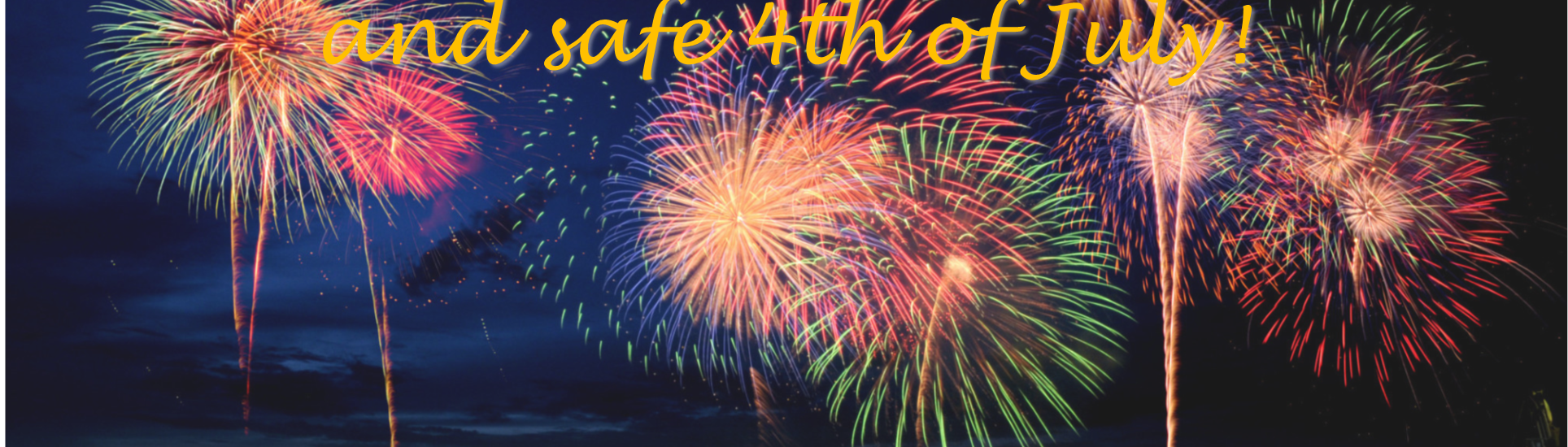 4th Of July - Firework Festival Clipart (1928x550), Png Download