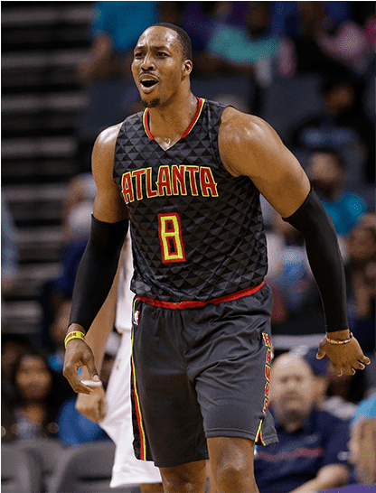 Dwight Howard Png - Basketball Player Clipart (940x545), Png Download