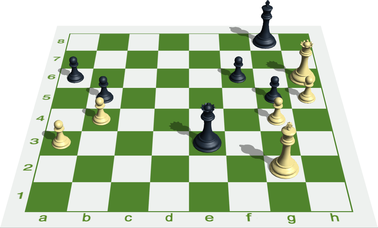 White To Move - Wooden Chess Puzzle Clipart (1283x773), Png Download