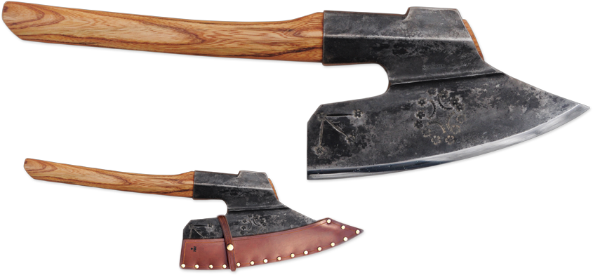 Goosewing Hewing Axe - Splitting Maul Clipart (900x416), Png Download