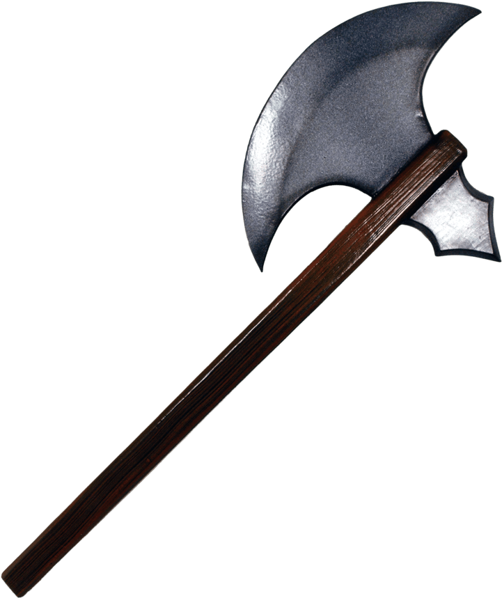 Axe Battle Ready Double - Renaissance Axes Clipart (885x885), Png Download