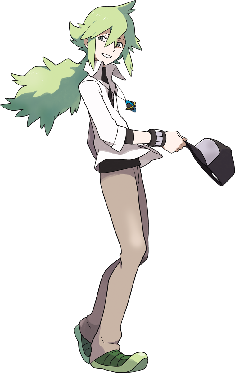 Black 2 White 2 N - N Pokemon Clipart (757x1200), Png Download