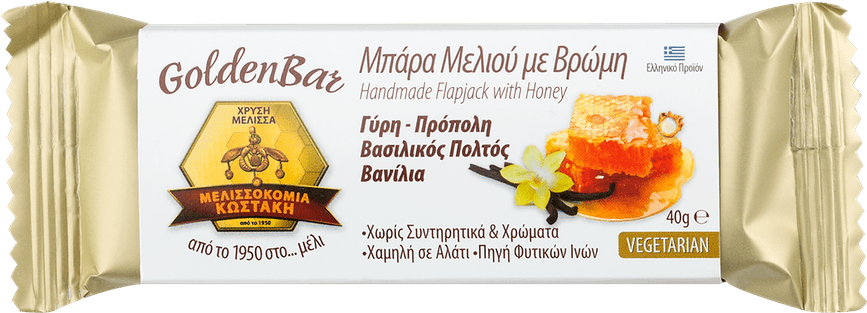 Flapjack Pollen Propolis Royal Jelly Vanilla 40% Honey - Banner Clipart (900x900), Png Download