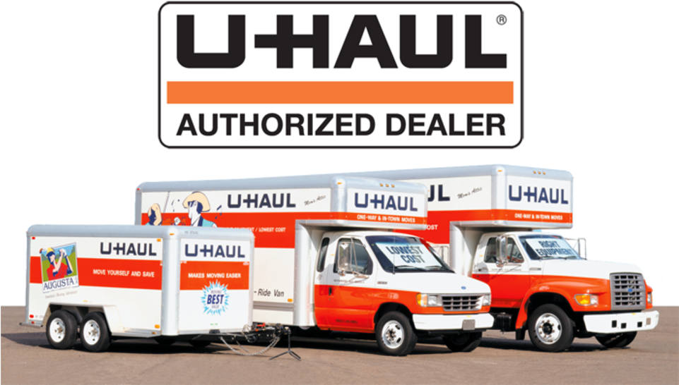 Rent Your Truck Here - U Haul Box Trucks Clipart (960x576), Png Download