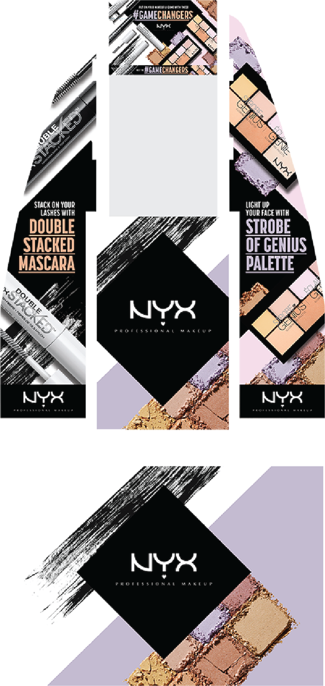 Press Kit - Nyx Cosmetics Clipart (640x1349), Png Download