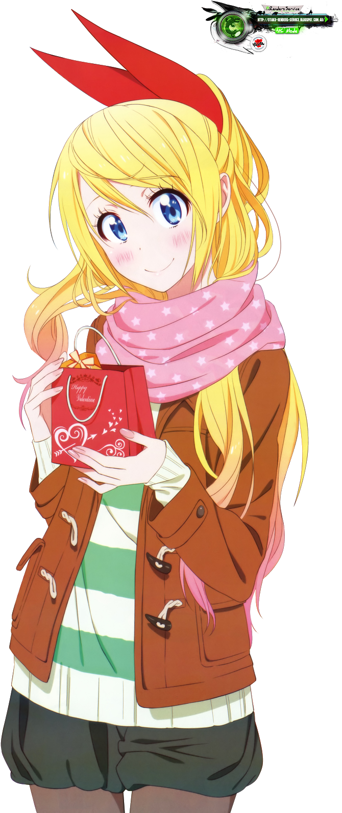 Kirisaki Chitoge Clipart (699x1600), Png Download