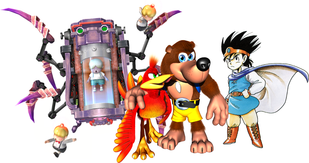 891kib, 1264x672, Trio - Porky Smash Bros Ultimate Clipart (1264x672), Png Download