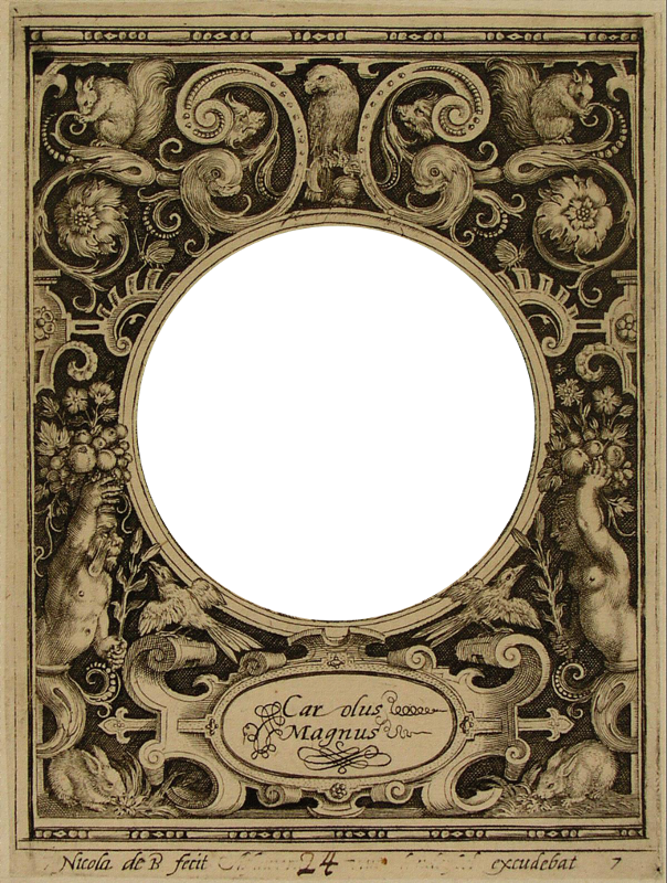 Vintage Frame ~ Zibi Vintage Scrap - Carolus Magnus Clipart (604x800), Png Download
