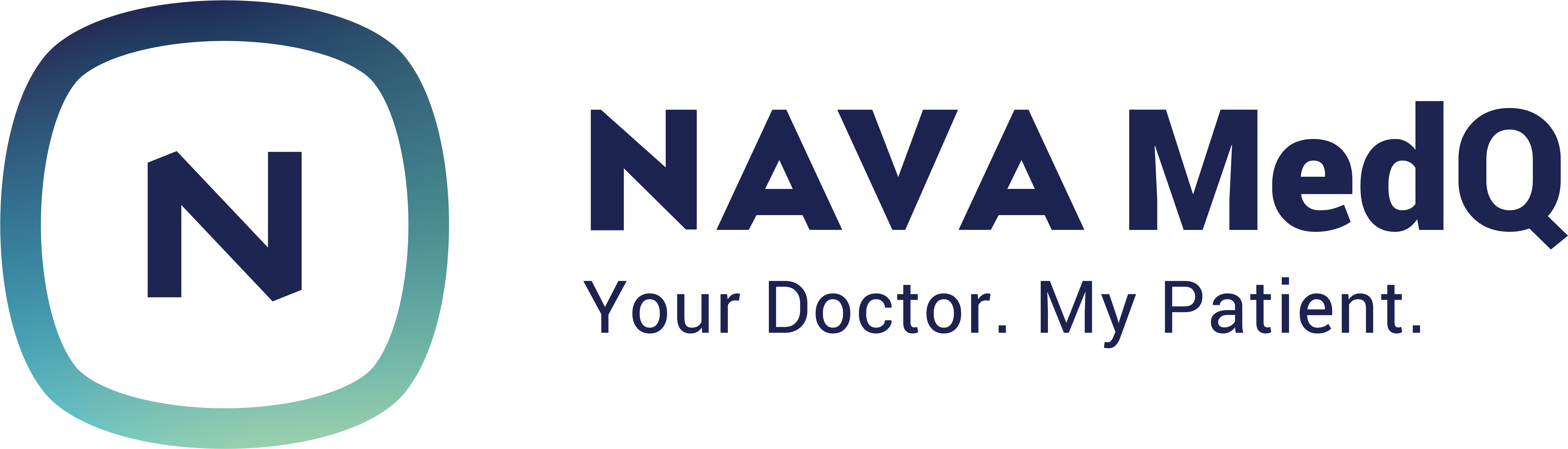 My Patient - Electric Blue Clipart (6986x2024), Png Download