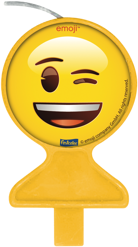 Warning - - Festa Do Emoji Festcolor Clipart (520x900), Png Download
