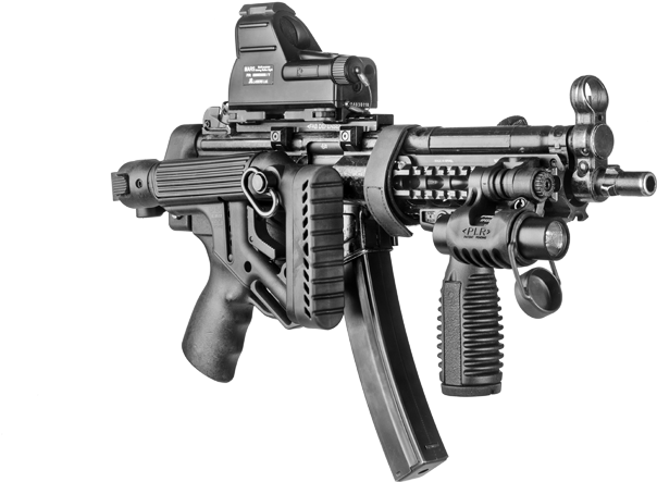 755 Mp5 Uas Mars 3d Folded Png Sun - Airsoft Tactical Mp5 Clipart (765x450), Png Download