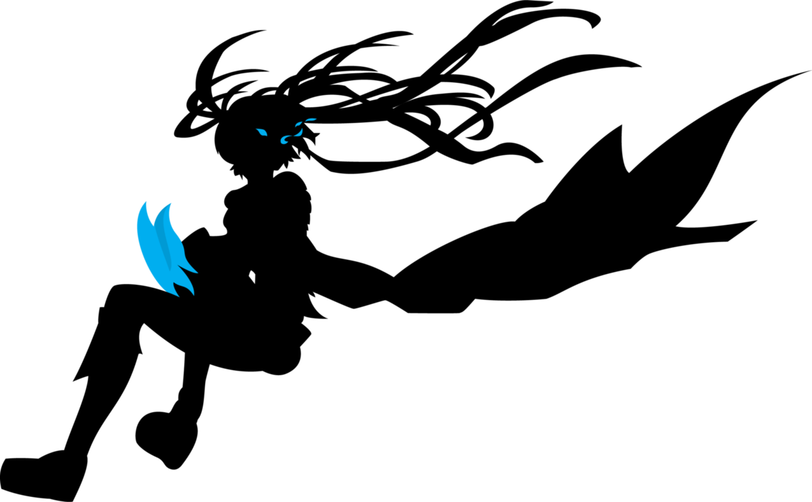 Black Rock Shooter - Black Rock Shooter Vector Clipart (1137x703), Png Download