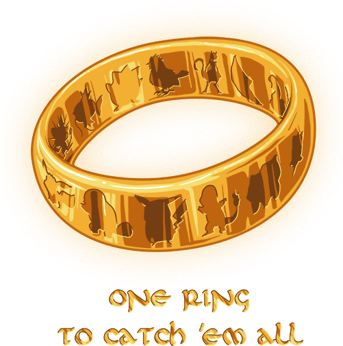 One Ring Png - One Ring Png Transparent Clipart (500x741), Png Download