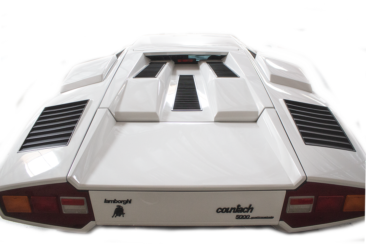 Facebook - White Circle - Lamborghini Countach Clipart (1234x823), Png Download