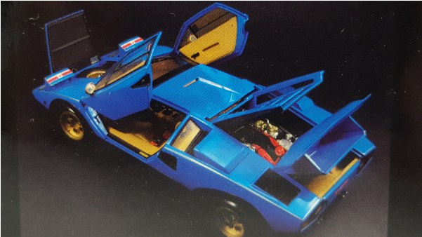 18 Lamborghini Countach Lp500s - Model Car Clipart (600x800), Png Download