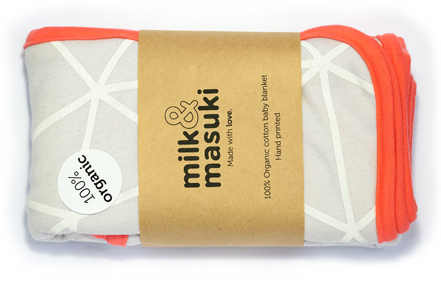 Milk Masuki Blanket Packaging Baby Blankets Pickles Clipart (868x560), Png Download
