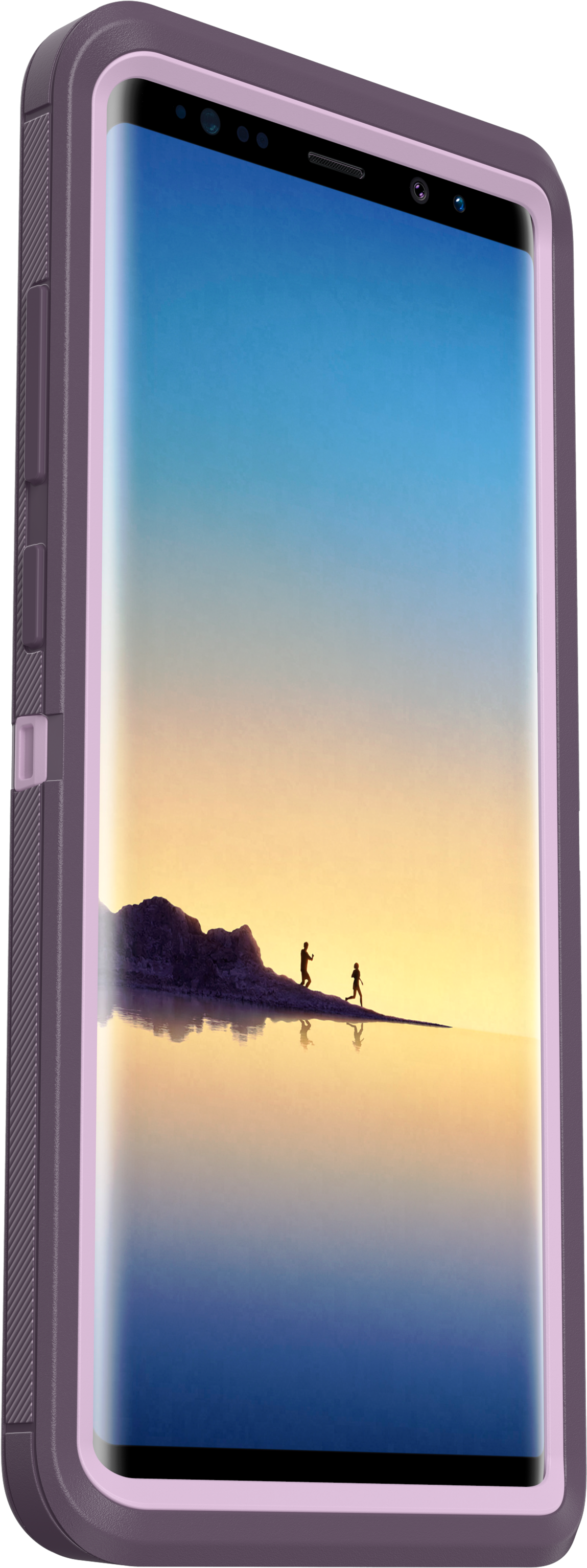 Otterbox Defender Pro Series Case For Galaxy Note 8, - Smartphone Clipart (1750x3300), Png Download