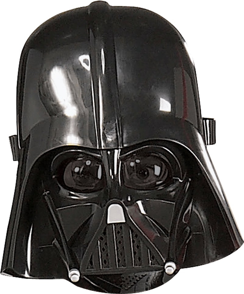 Darth Vader Child Size Face Mask - Darth Vader Mask Png Clipart (800x1268), Png Download