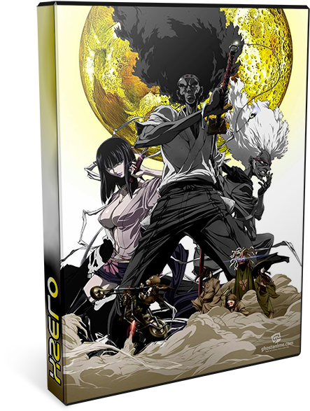 Afro Samurai Resurrection Poster Clipart (568x600), Png Download