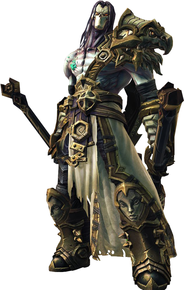 No Caption Provided No Caption Provided - Death From Darksiders Clipart (668x1000), Png Download