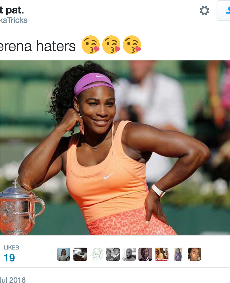 Serena Williams With Her Trophy Clipart (735x950), Png Download