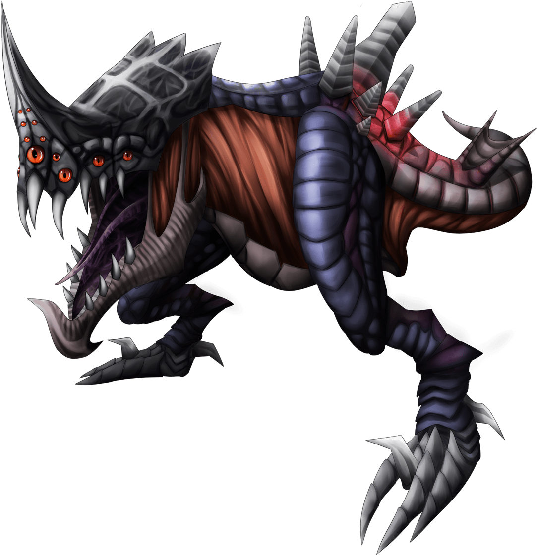 Metroid Prime Enemies - Metroid Grenchler Clipart (1083x1120), Png Download