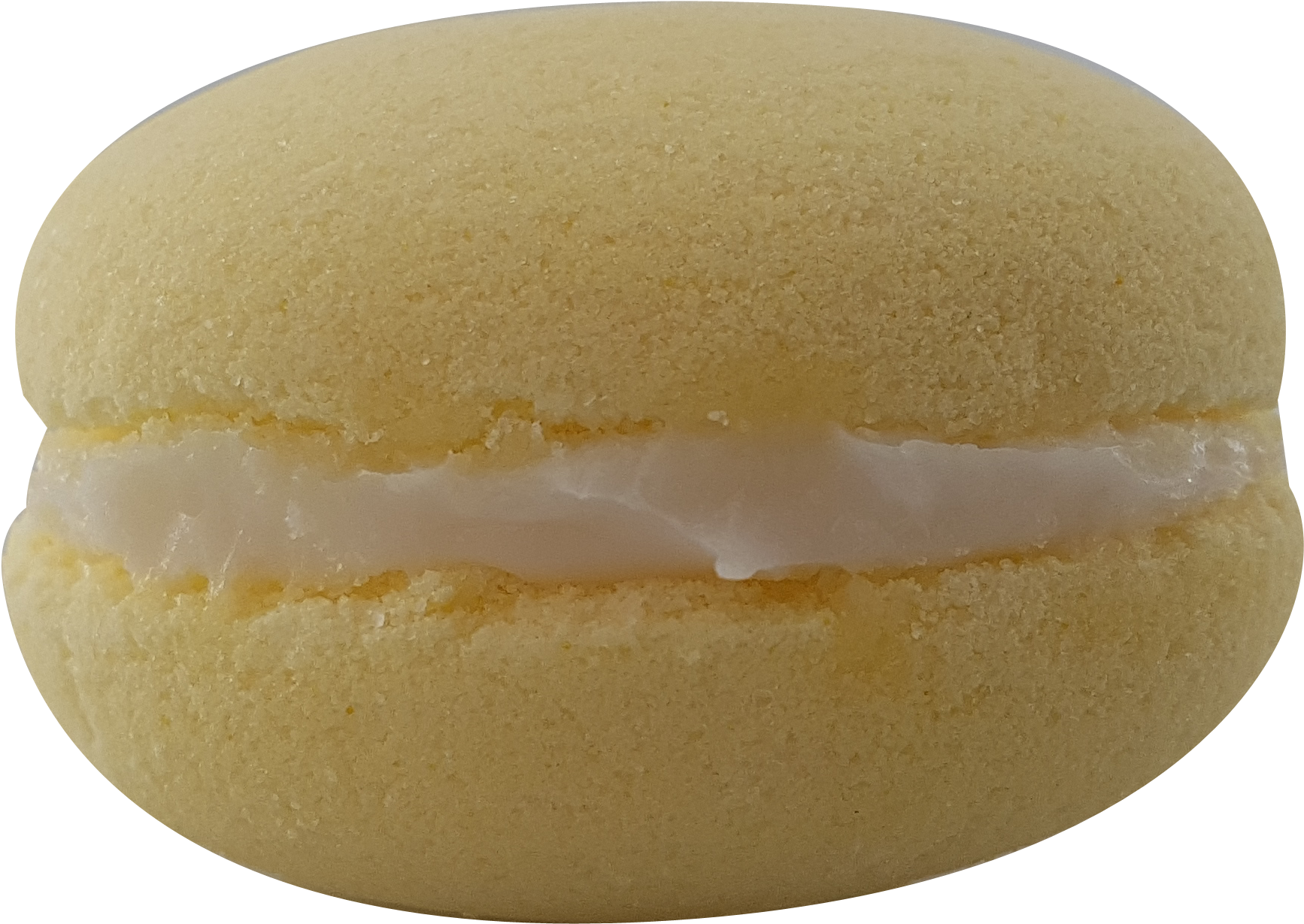 Apricot Macaron Fizzer - Macaroon Clipart (1734x1229), Png Download