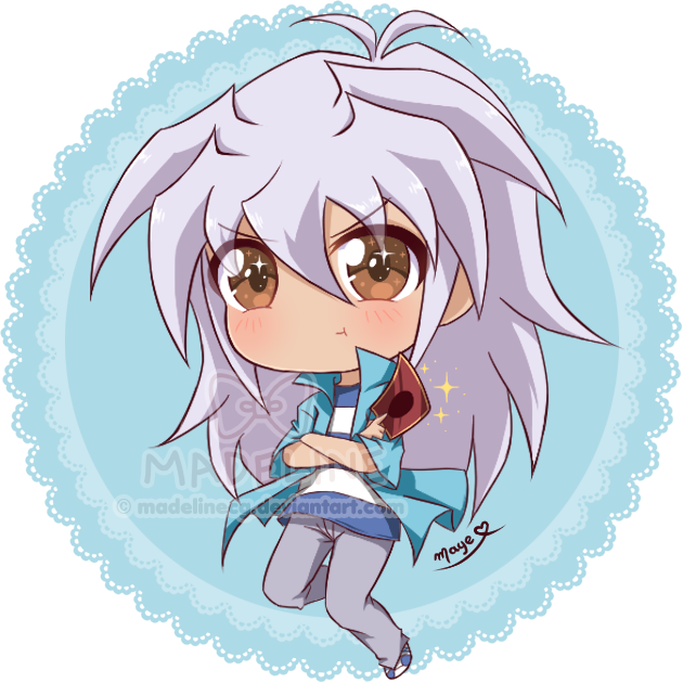 #anime #bakura #yugioh #ryoubakura #cute#freetoedit - Yugioh Bakura Chibi Clipart (630x630), Png Download