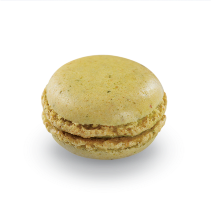 Pistache A Fondant Cream With Roast Pistachio Chips - Sandwich Cookies Clipart (700x700), Png Download