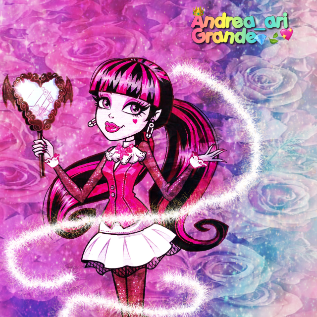 #freetoedit #remixed #monsterhigh #draculaura @sandra-arianna - Illustration Clipart (640x640), Png Download