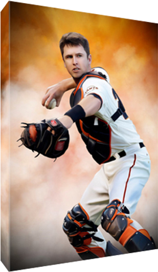 Details About San Francisco Giants All Star Buster - College Baseball Clipart (600x600), Png Download