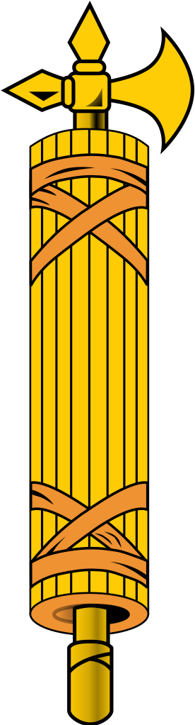 File - Fasces Fr2 - Svg - Genebald Du East Franks Clipart (900x1023), Png Download